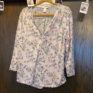 H&M floral blouse